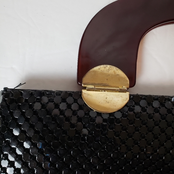 Vintage Black Metal Bag - Picture 9 of 12